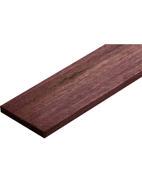 Griffbrett Amaranth Räumung Gitarre 470/530x75x9 mm | Maderas Barber