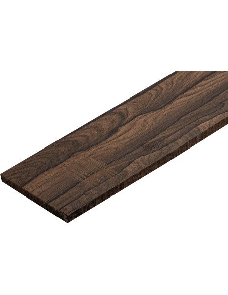 Diapasón Ziricote Liquidación 470/530x75x9 mm. | Maderas Barber