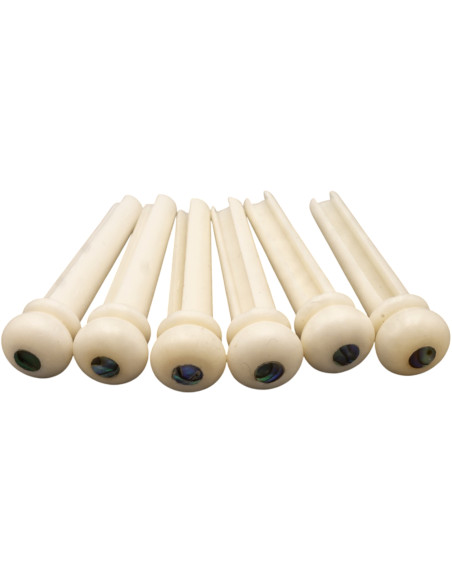 Acoustic Guitar Bridge Pins H-01 Bone