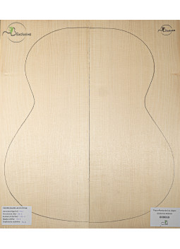 Tapa Abeto de los Alpes Nº 000069 Guitarra Clásica MB Exclusive