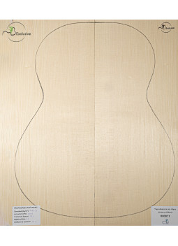 Table en Épicéa des Alpes Nº 000077 Guitare Classique MB Exclusive