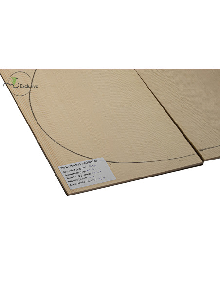 Tavola abete delle Alpi n. 000084 chitarra classica MB Exclusive