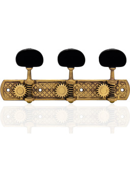 Aparicio Classical Guitar Machine Head Toledo Model Bronze/Ebony
