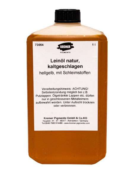 Aceite de Linaza Prensado en Frío 1 l