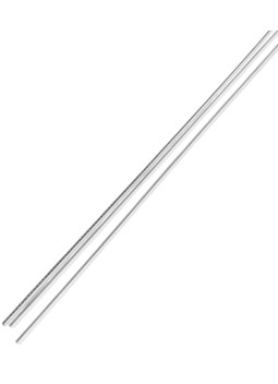 Set 3 Barras Rectas Traste Jescar Alpaca FL40080-200-P3
