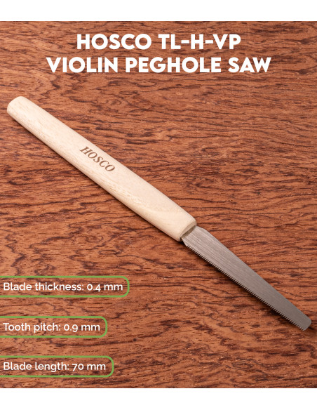 Sierra Hosco TL-H-VP para Clavijero Violín | Maderas Barber