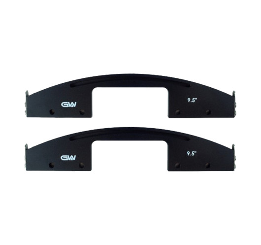 9.5 " Fretboard Radius Template and Router Adapter | Maderas Barber