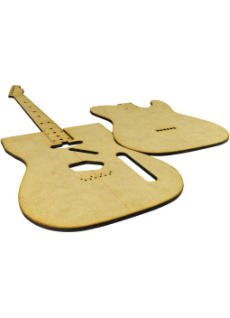 MDF Corps de Guitare Telecaster