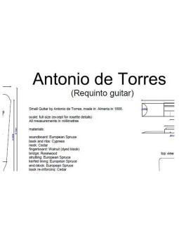 Antonio de Torres Requinto Plan