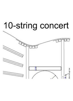 Plano Guitarra Concierto de 10 Cuerdas