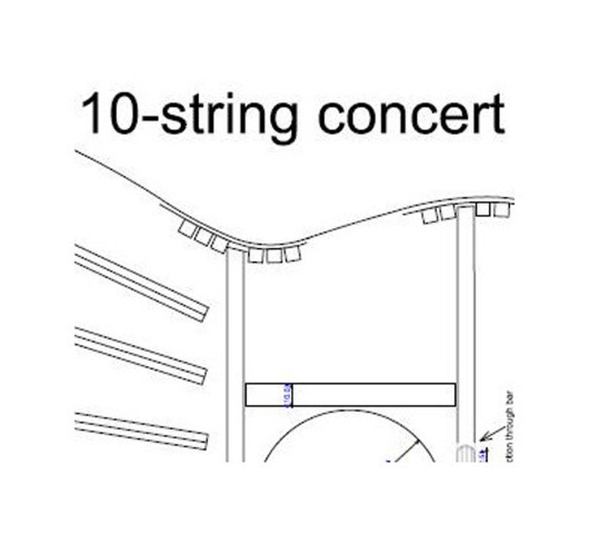 10 String Concert Guitar Plan