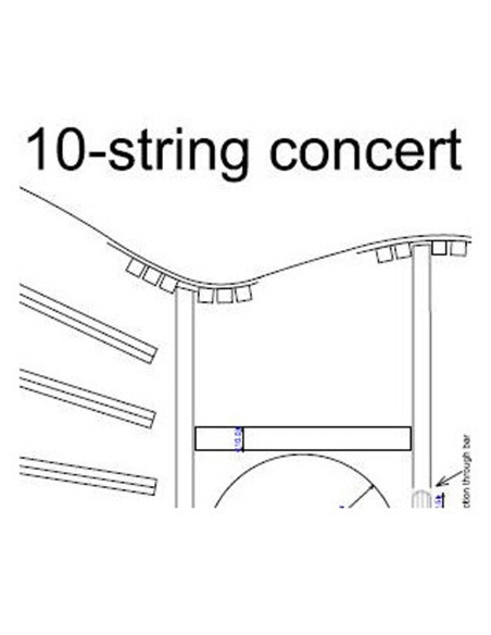 Plan Guitare Concert de 10 Cordes