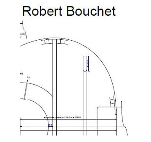 Robert Bouchet Classic Guitar Plan