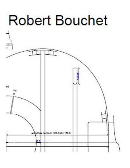 Robert Bouchet Classic Guitar Plan