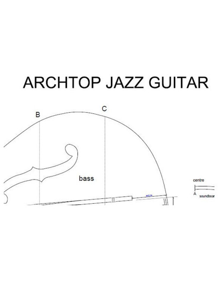 Plano Guitarra Archtop Jazz