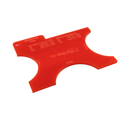 Plantilla Contornos Mastil Strat 62 / Telecaster