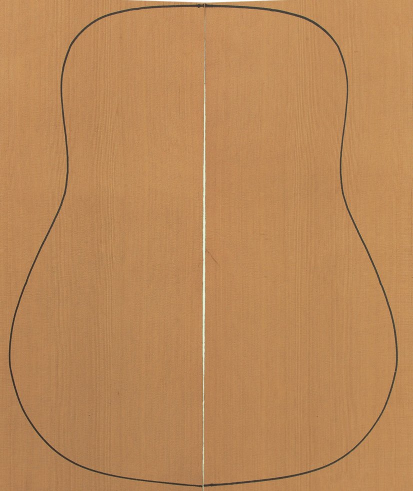 AA Red Cedar Natural Dry 30 Years Acoustic Guitar Tops