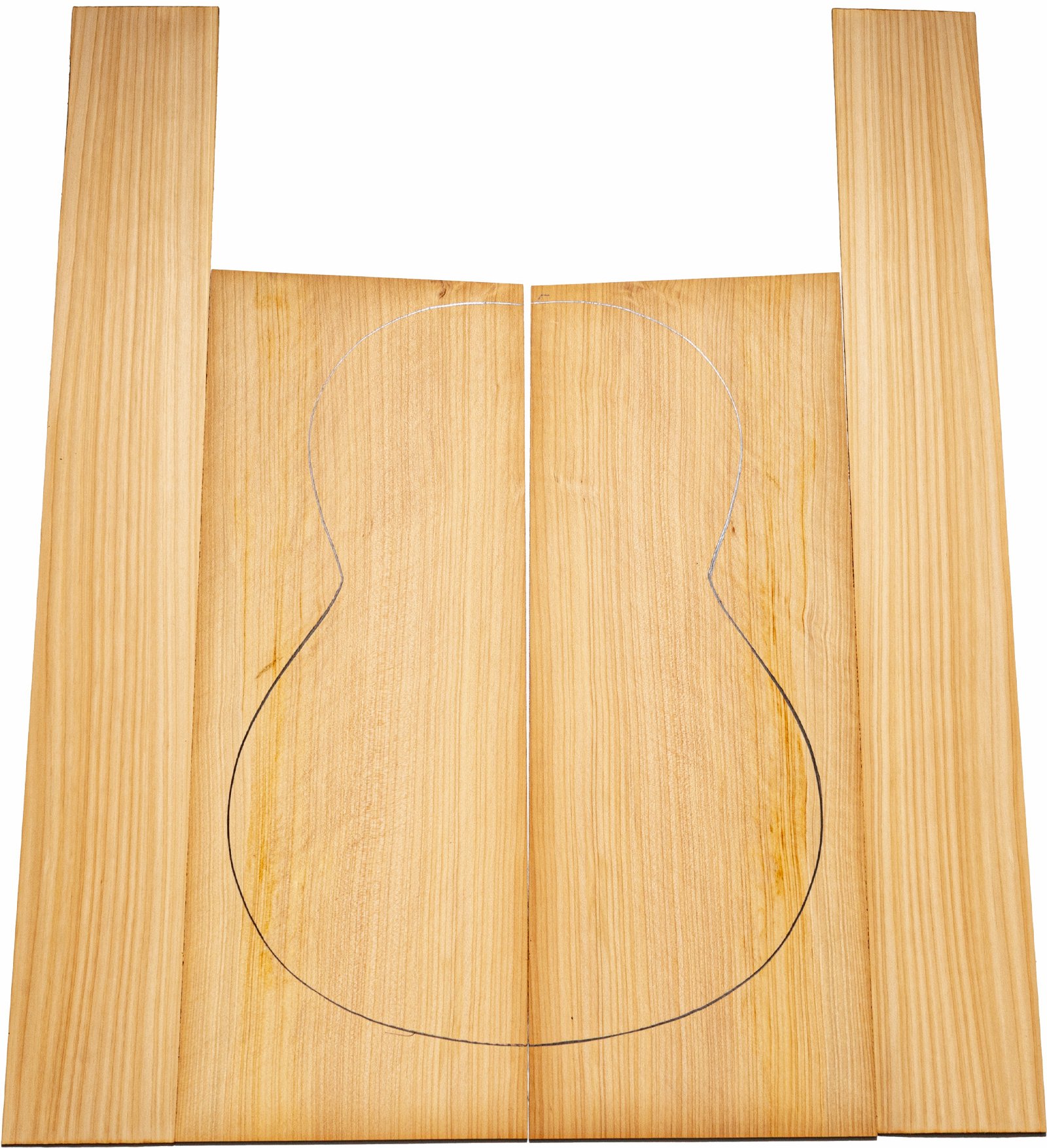 B Cypress Natural Drying 20 Years Classical Guitar Set