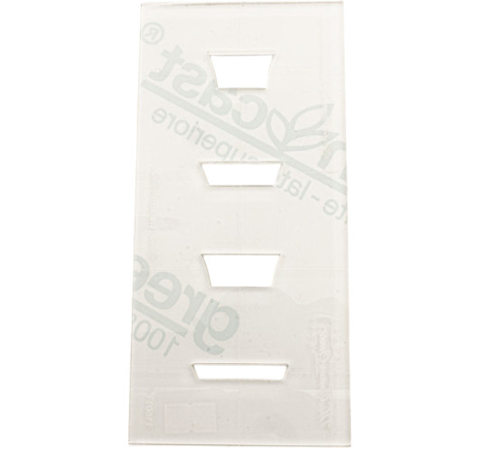 Plantilla Fresado Inlays Trapezoidales estilo Gibson