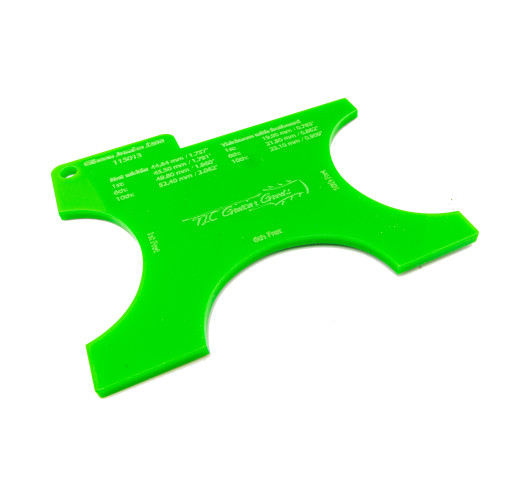 Plantilla Contornos Mástil Gibson J-200