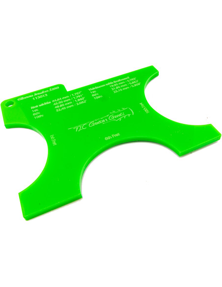 Neck Shape Template for Gibson Jumbo | Maderas Barber