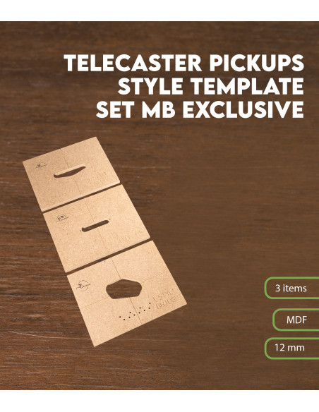Set Gabarits Micros Style Telecaster MB Exclusive