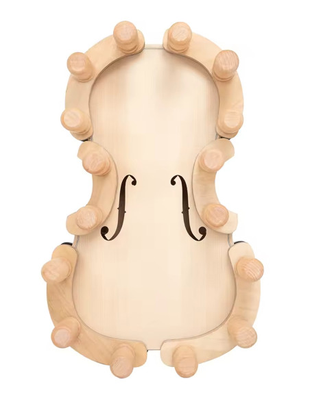 Abrazadera con Forma Violín / Viola para Cerrar Cajas