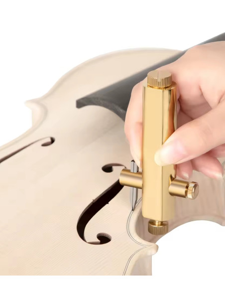 Gramil de 2 Hojas para Filetes de Viola, Violín y Violonchelo | Maderas Barber