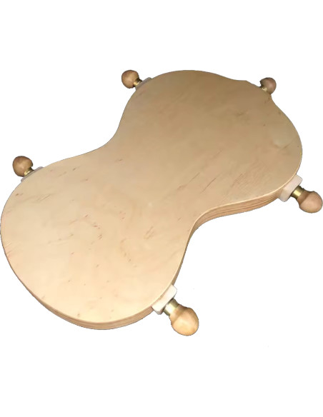 Curved Mold for Violin Repair and Finishing | Maderas Barber
