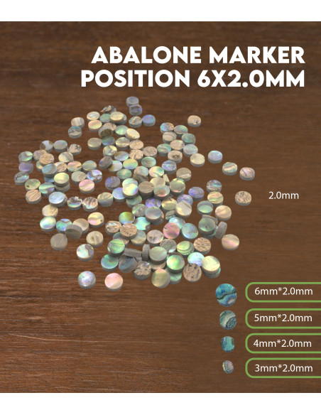 Abalone Marker Position 6x2.0mm