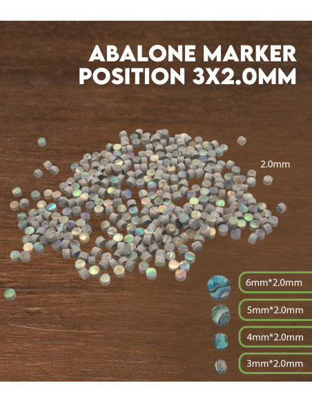 Abalone Marker Position 3x2.0mm
