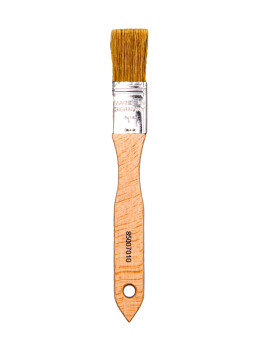 Pinceau Plat en Soies Naturelles 1 Pouce | Maderas Barber
