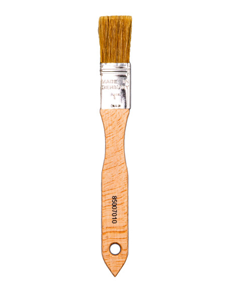 Pincel Plano de Cerdas Naturales 1 Pulgada