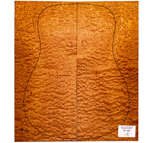 Juego Sapelli Quilted Guitarra Acústica MB Exclusive Nº145