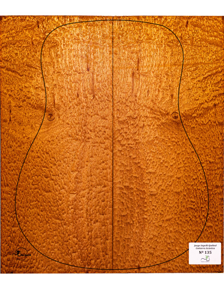 Quilted Sapele Set Nº135 Acoustic Guitar MB Exclusive