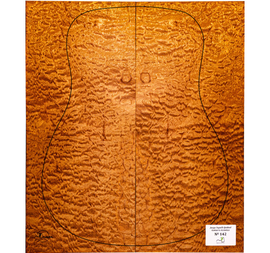 Quilted Sapele Set Nº142 Acoustic Guitar MB Exclusive
