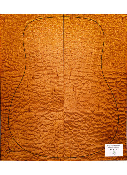 Juego Sapelli Quilted Guitarra Acústica MB Exclusive Nº127