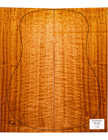 Juego Sapelli Quilted Guitarra Acústica MB Exclusive Nº126