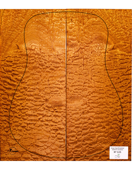 Quilted Sapele Set Nº125 Acoustic Guitar MB Exclusive