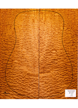 Juego Sapelli Quilted Guitarra Acústica MB Exclusive Nº117