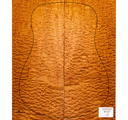 Quilted Sapele Set Nº117 Acoustic Guitar MB Exclusive