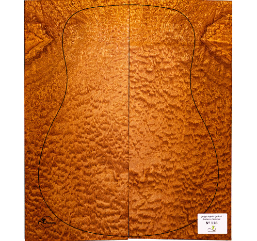 Juego Sapelli Quilted Guitarra Acústica MB Exclusive Nº116