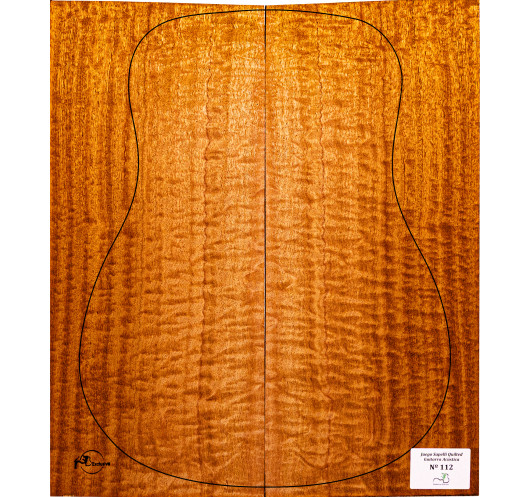 Jeu Guitare Acoustique Sapelli Quilted MB Exclusive Nº112