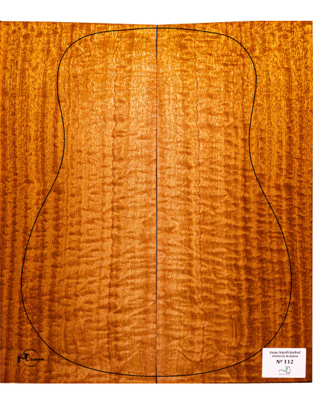 Juego Sapelli Quilted Guitarra Acústica MB Exclusive Nº112