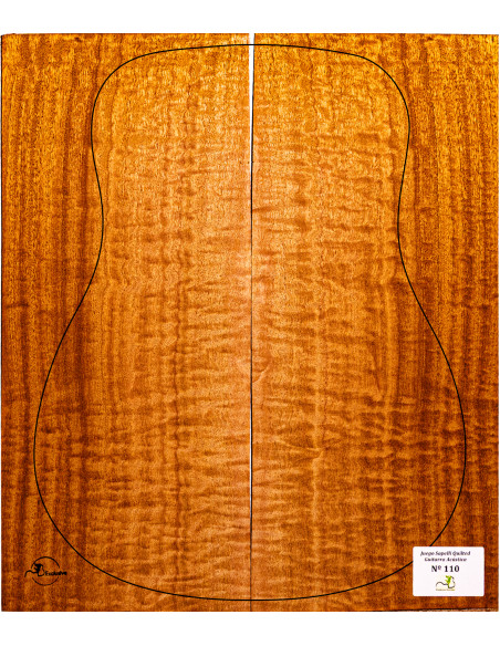 Quilted Sapele Set Nº110 Acoustic Guitar MB Exclusive