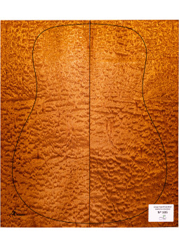 Jeu Guitare Acoustique Sapelli Quilted MB Exclusive Nº105