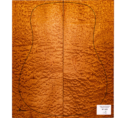 Juego Sapelli Quilted Guitarra Acústica MB Exclusive Nº105