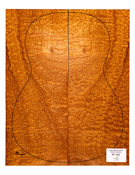 Juego Sapelli Quilted Guitarra Clásica MB Exclusive Nº155