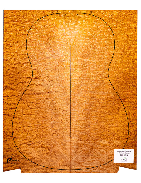 Juego Sapelli Quilted Guitarra Clásica MB Exclusive Nº154