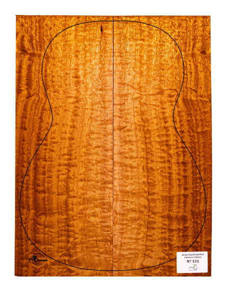 Juego Sapelli Quilted Guitarra Clásica MB Exclusive Nº151